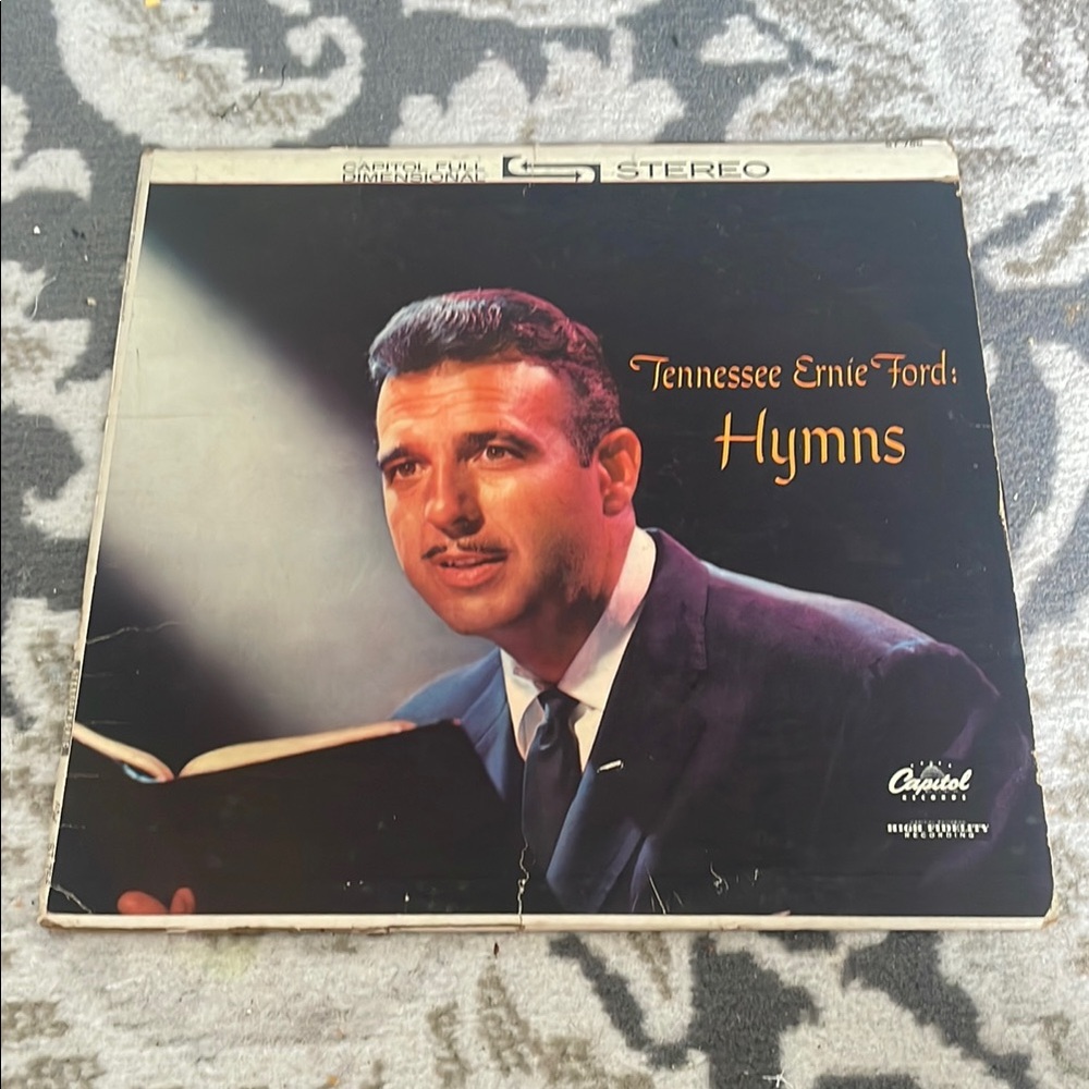 Tennessee Ernie Ford Hymns Vinyl Record